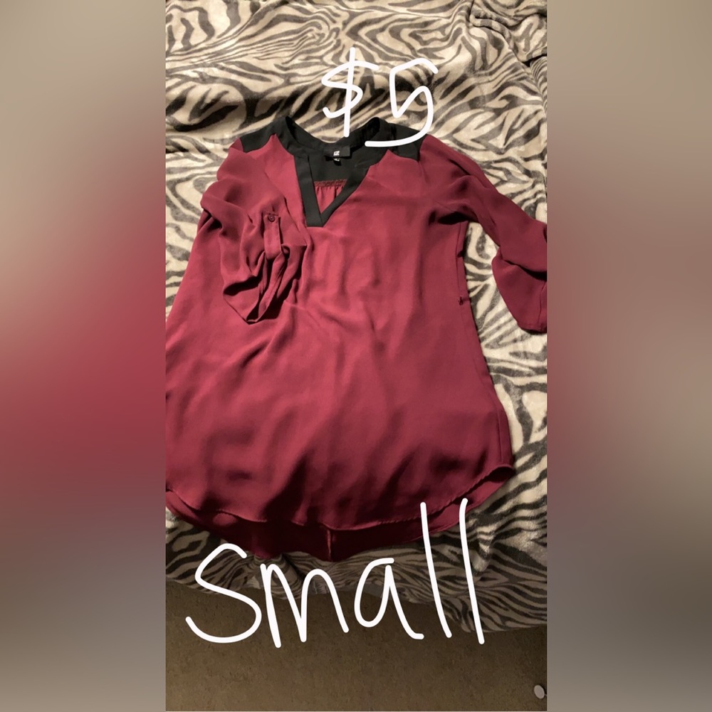 Longer tunic blouse